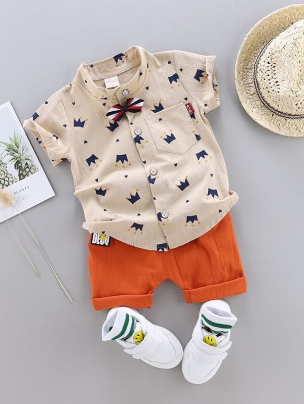 Boys Summer Shirt Set S24BS001