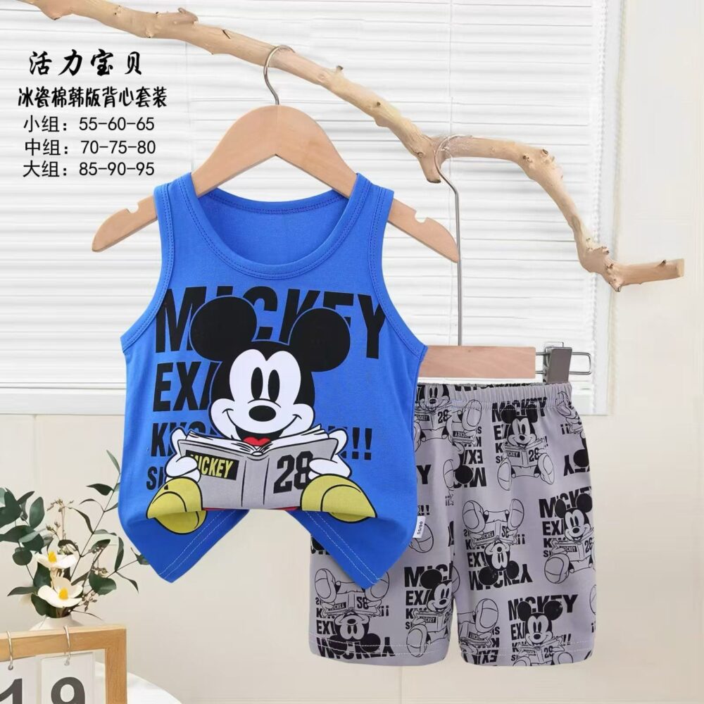 Boys Cotton Tshirt Set