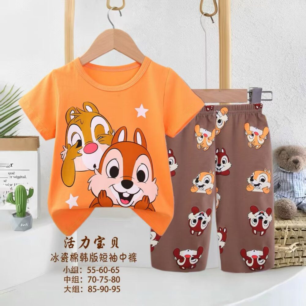 Boys Cotton Tshirt Set
