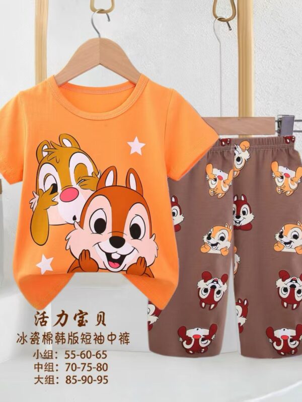 Boys Cotton Tshirt Set - 6 Years - 7 Years