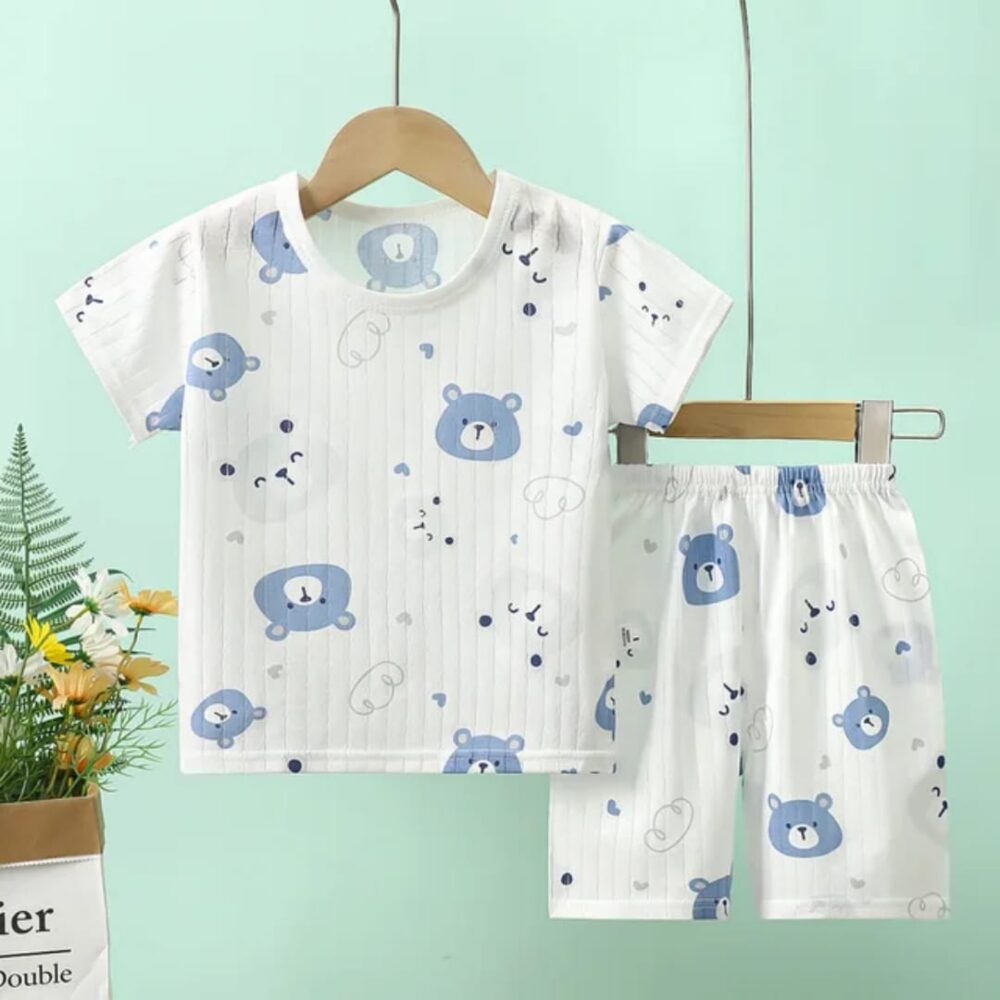 Boys Cotton Tshirt Set