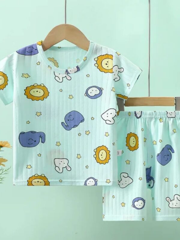 Boys Cotton Tshirt Set - 1 Year - 2 Years