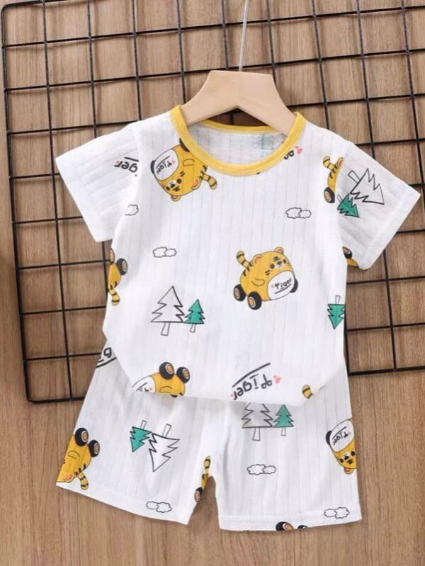 Boys Cotton Tshirt Set - 1 Year - 2 Years