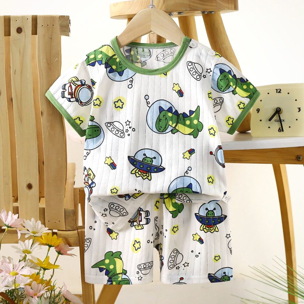 Boys Cotton Tshirt Set