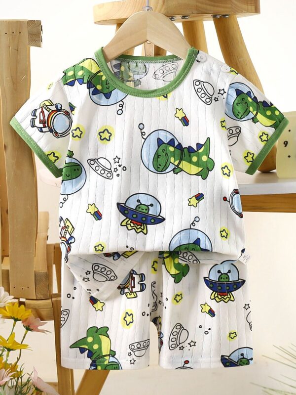Boys Cotton Tshirt Set - 1 Year - 2 Years