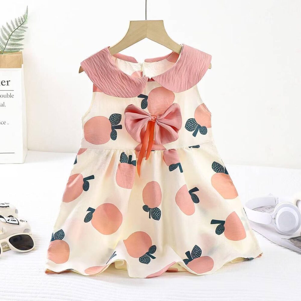 Girls Summer Crepe Cotton