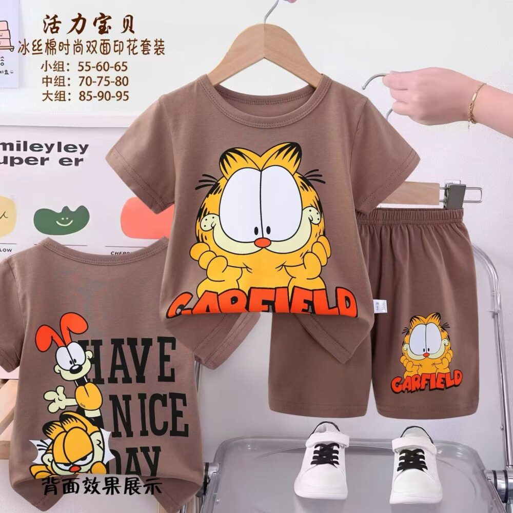 Boys Cotton Tshirt Set