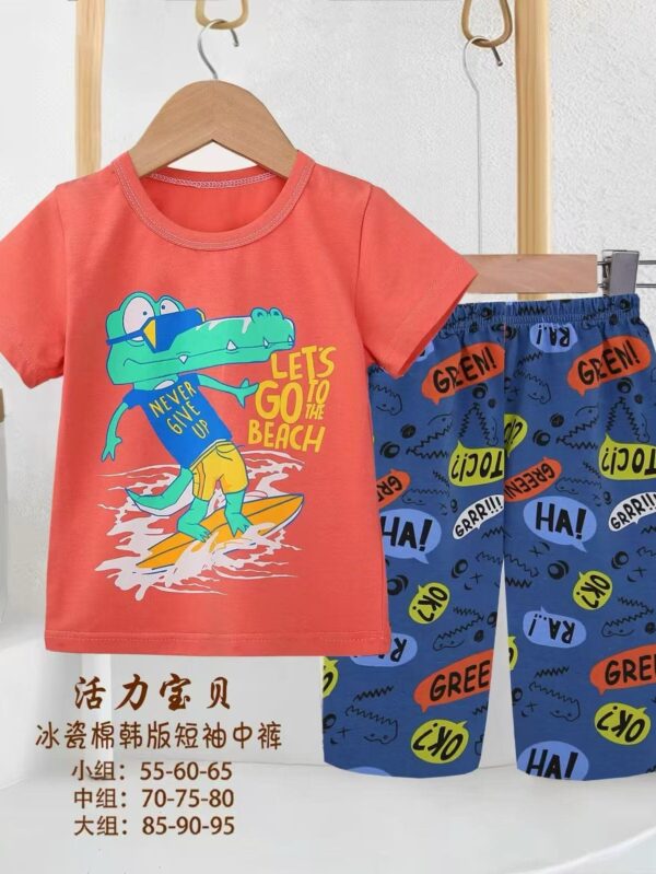 Boys Cotton Tshirt Set - 1 Year - 2 Years