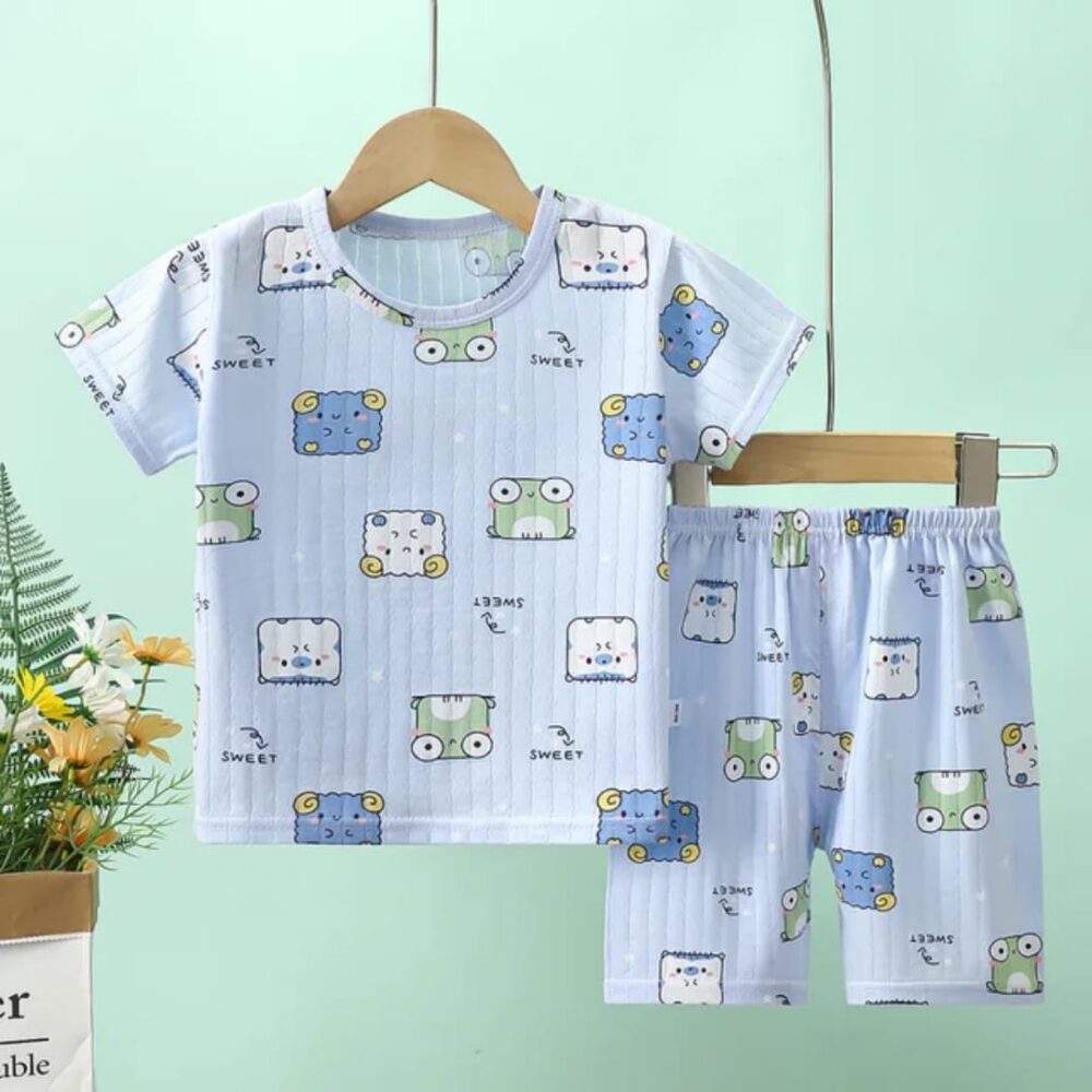 Boys Cotton Tshirt Set