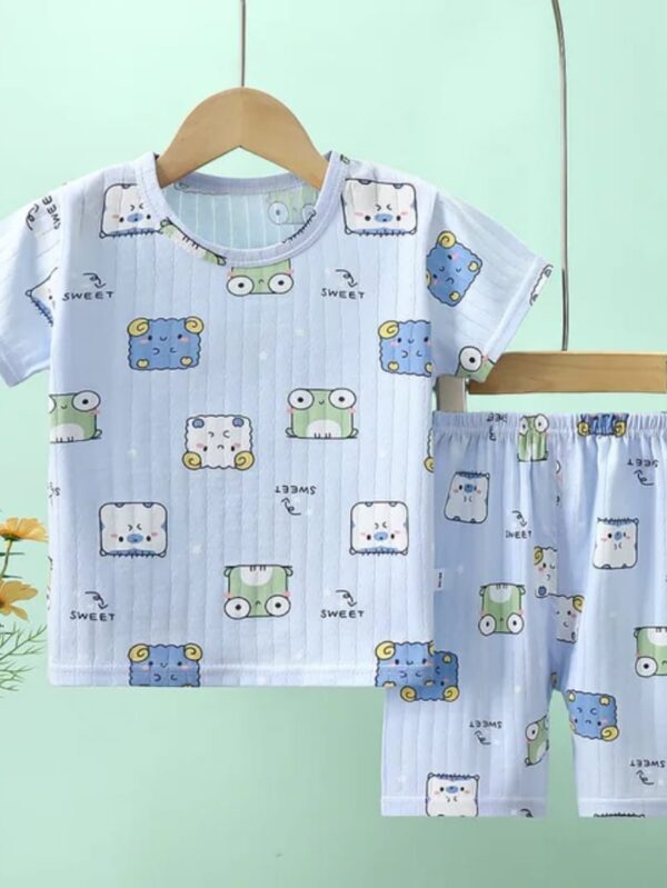 Boys Cotton Tshirt Set - 1 Year - 2 Years