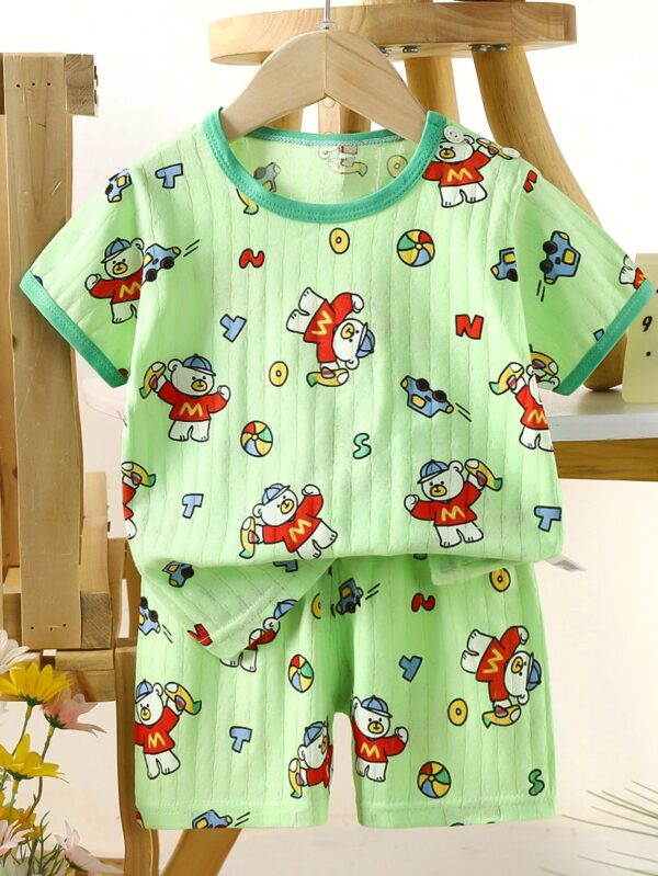 Boys Cotton Tshirt Set - 1 Year - 2 Years