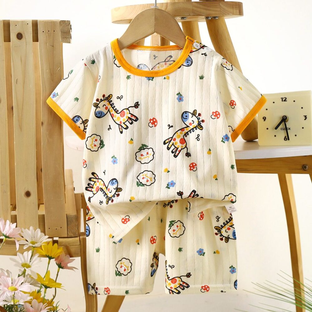 Boys Cotton Tshirt Set