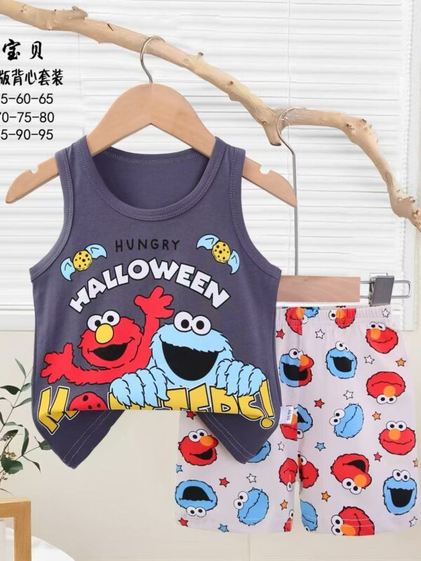 Boys Cotton Tshirt Set - 5 Years - 6 Years