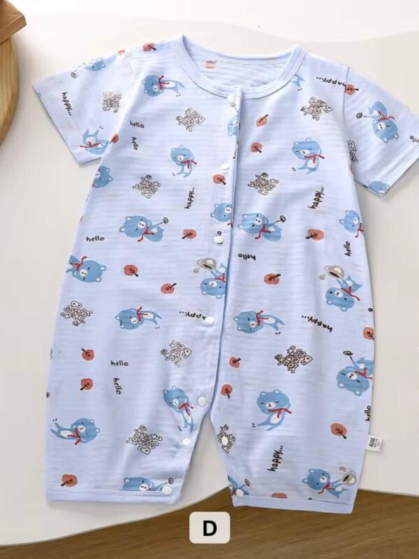 Unisex baby cotton Romper - 6 Months - 9 Months
