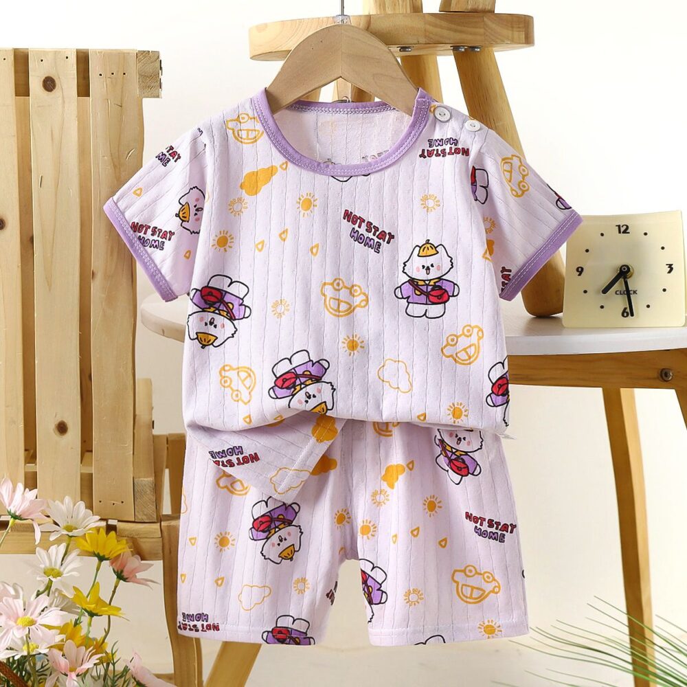 Boys Cotton Tshirt Set
