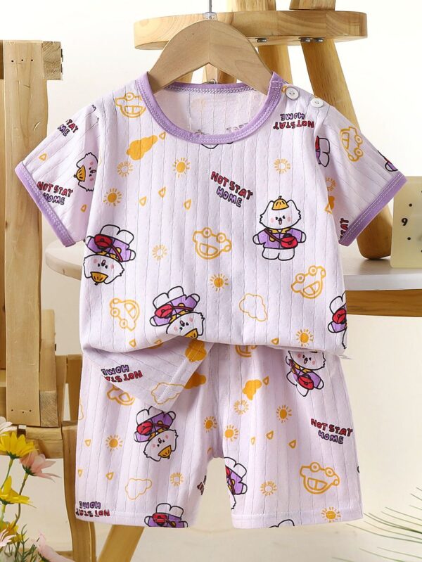 Boys Cotton Tshirt Set - 1 Year - 2 Years