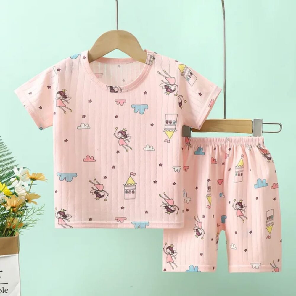 Boys Cotton Tshirt Set