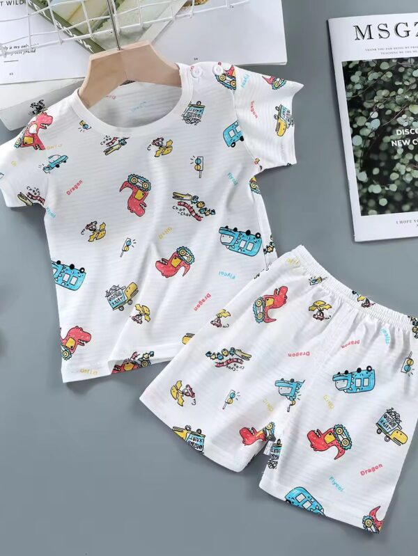 Boys Cotton Tshirt Set - 1 Year - 2 Years