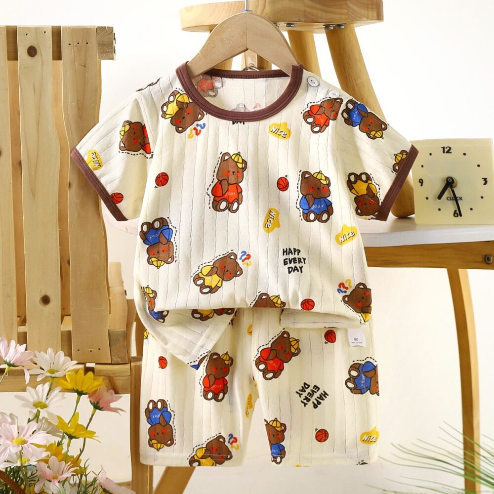 Boys Cotton Tshirt Set