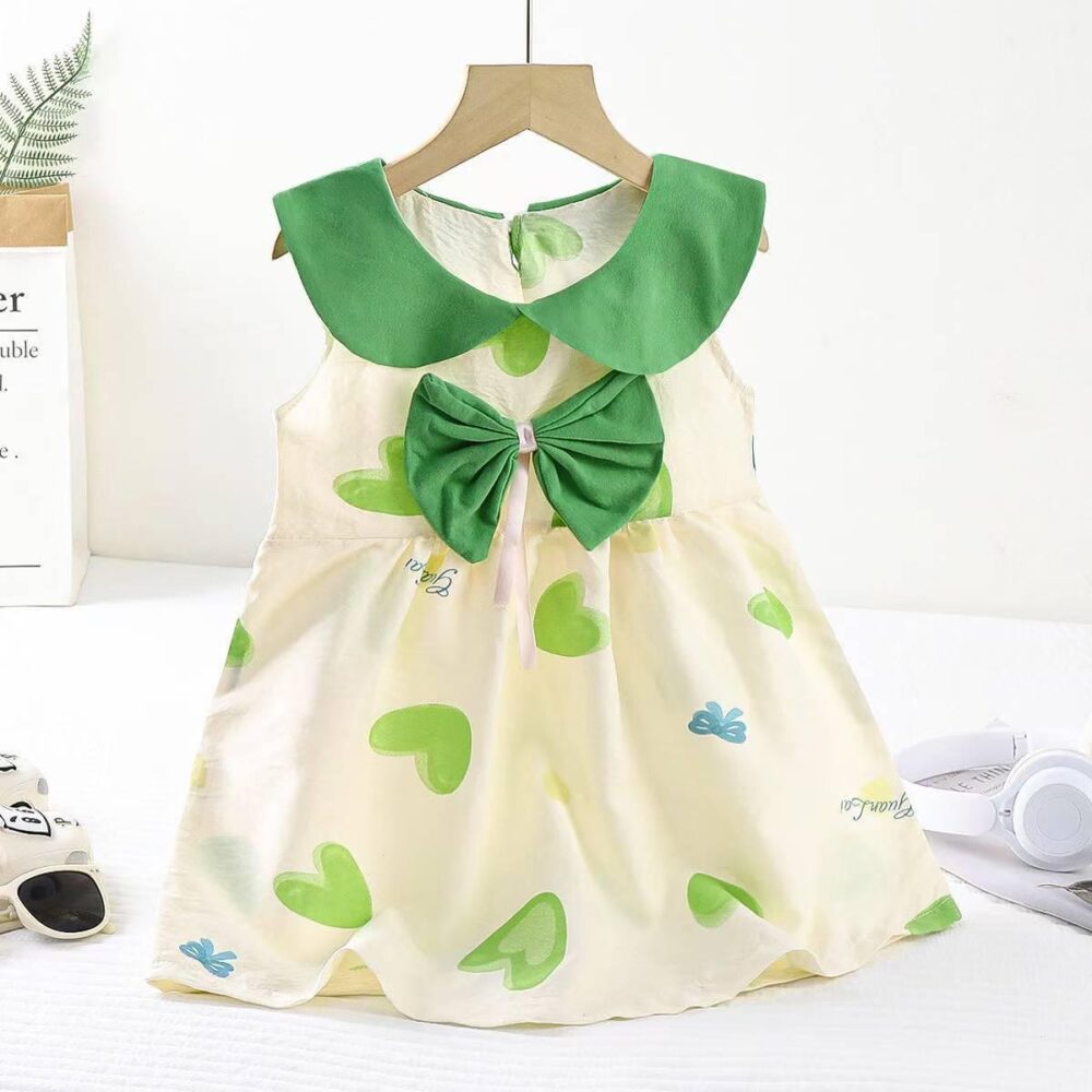 Girls Summer Crepe Cotton