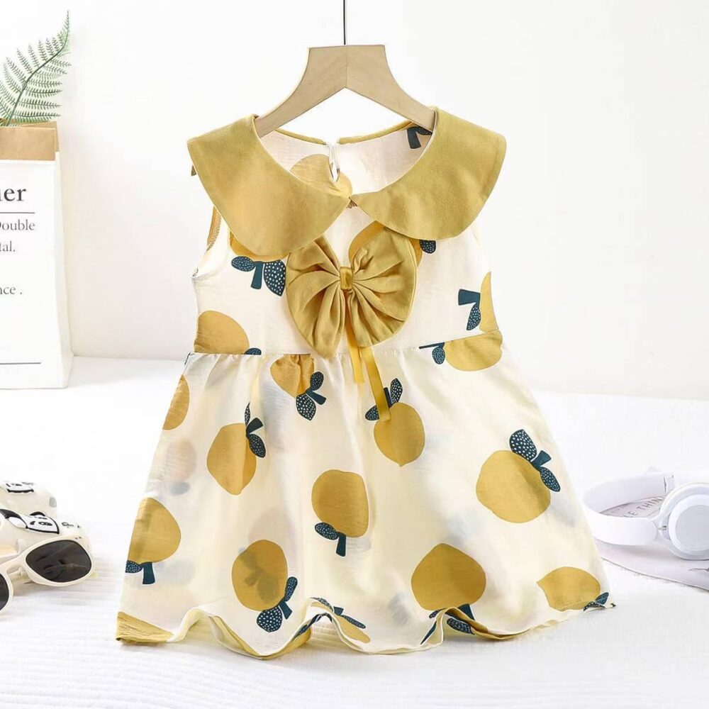 Girls Summer Crepe Cotton
