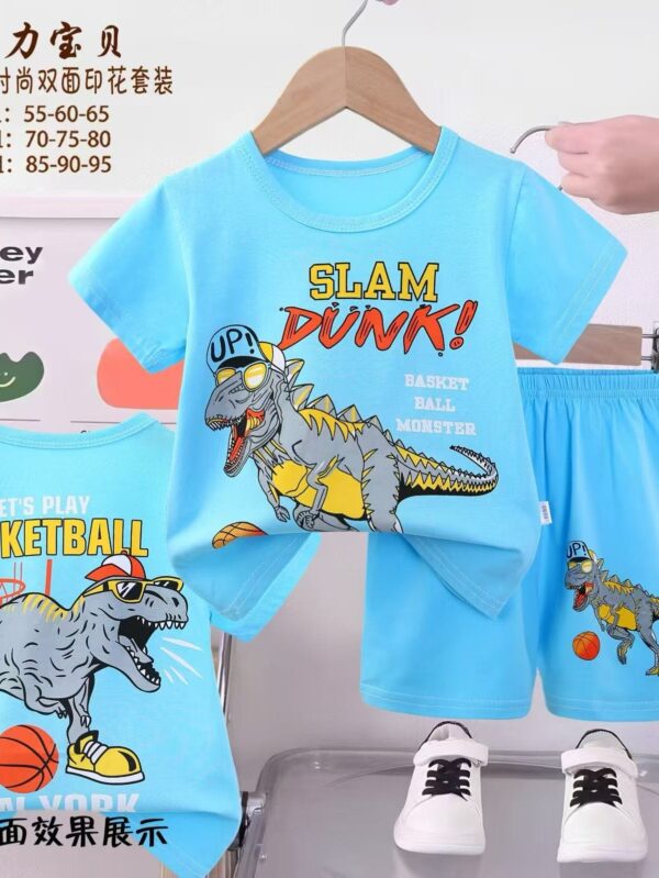 Boys Cotton Tshirt Set - 1 Year - 2 Years