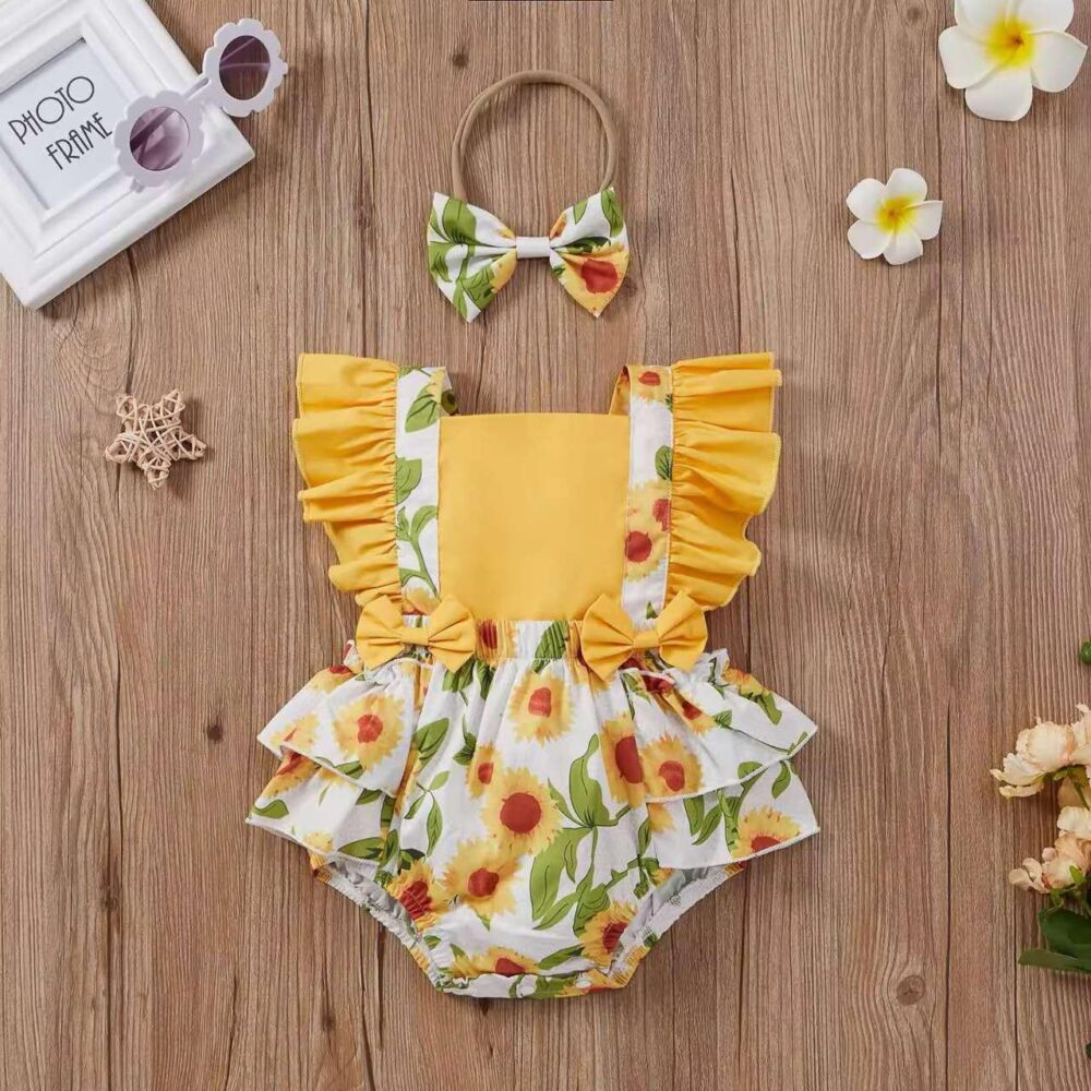 Girls Fancy Romper