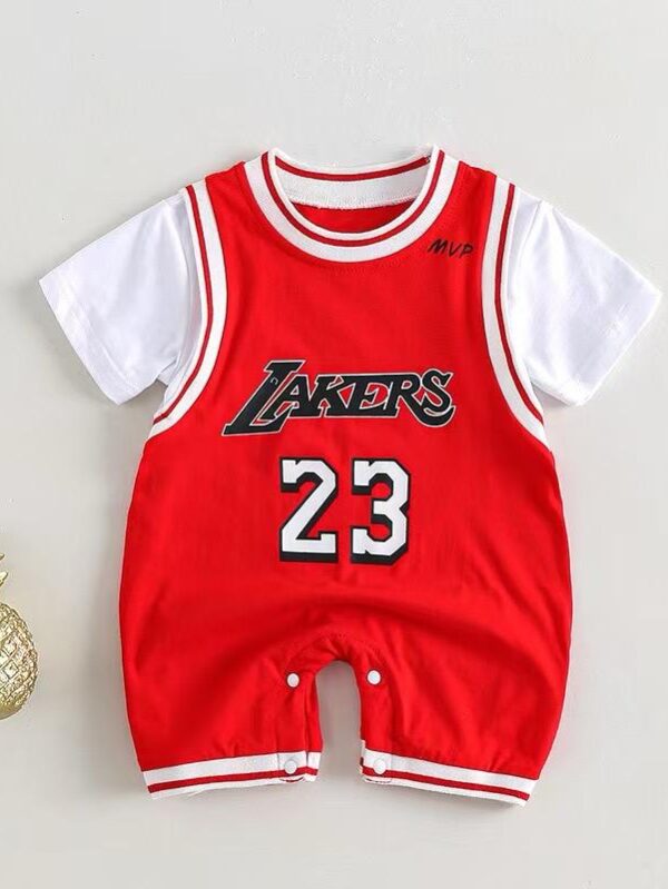 Boys Fancy Romper - 3 Months - 6 Months