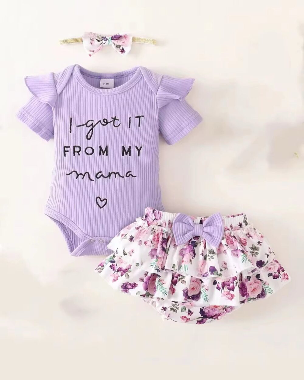 Girls Romper Set