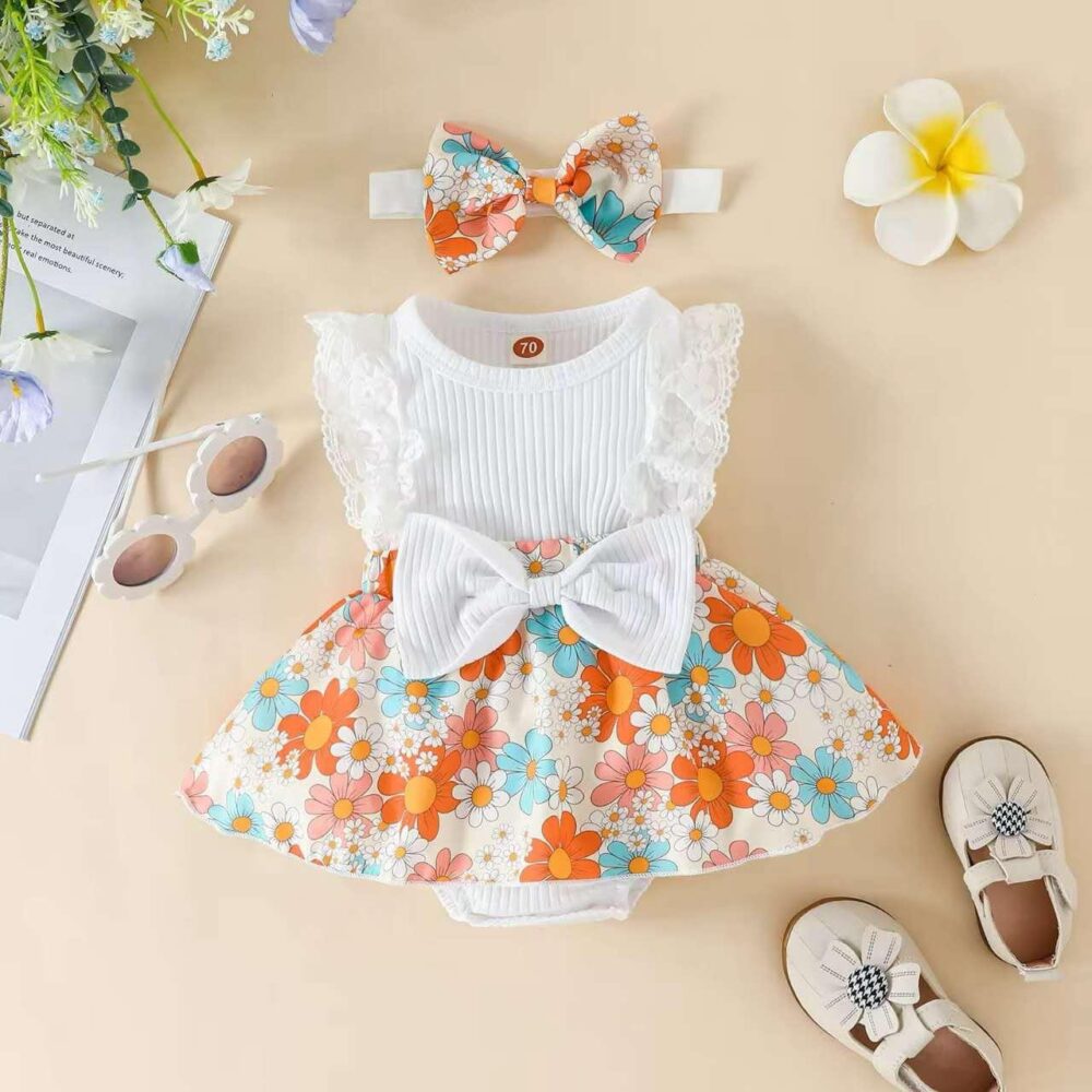 Girls Fancy Romper