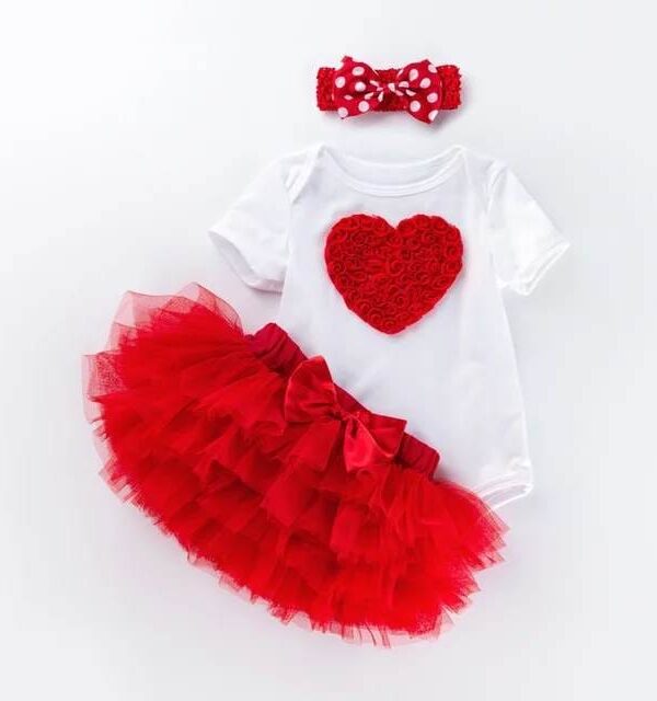 Baby Girls Tutu Set - 3 Months - 6 Months