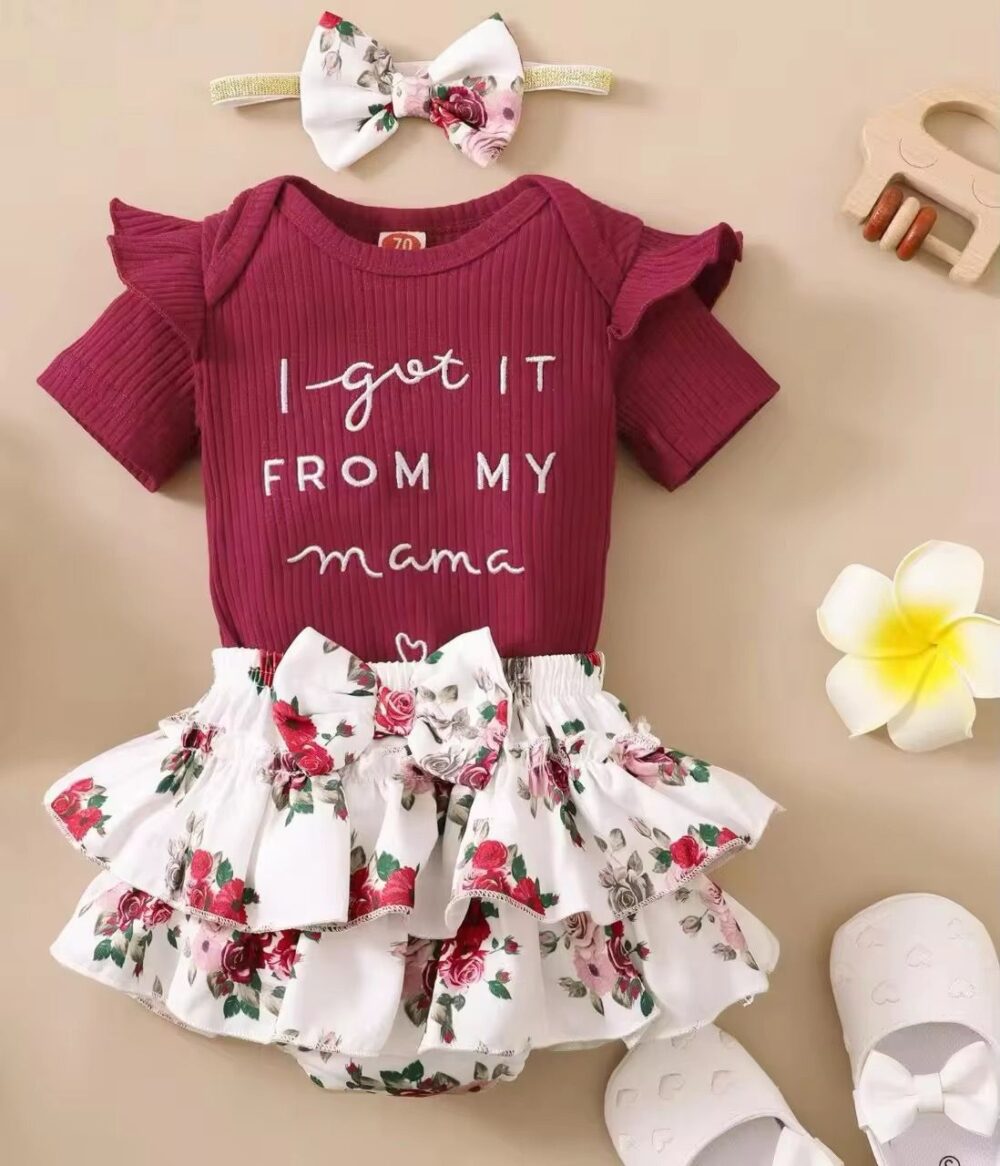 Girls Romper Set