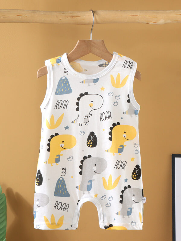 Boys Summer Romper - 3 Months - 6 Months