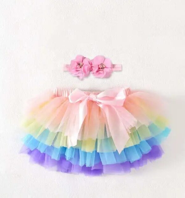 Baby Girls Tutu Set - 6 Months - 9 Months