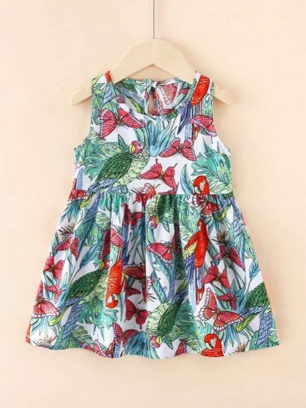 Girls Summer Viscose Cotton - 1 Year - 2 Years
