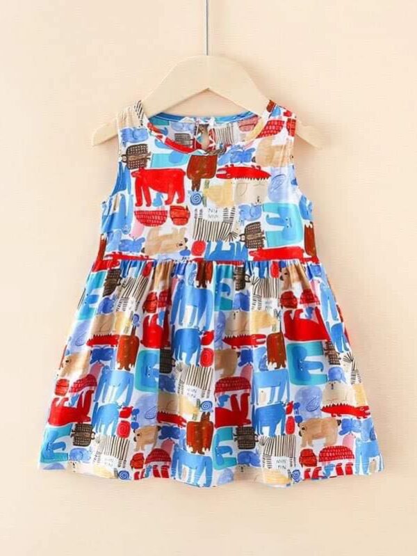 Girls Summer Viscose Cotton - 4 Years - 5 Years