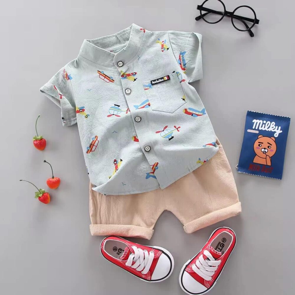 Boys Shirt Set