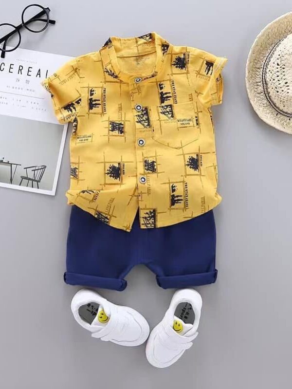 Boys Shirt Set - 1 Year - 2 Years